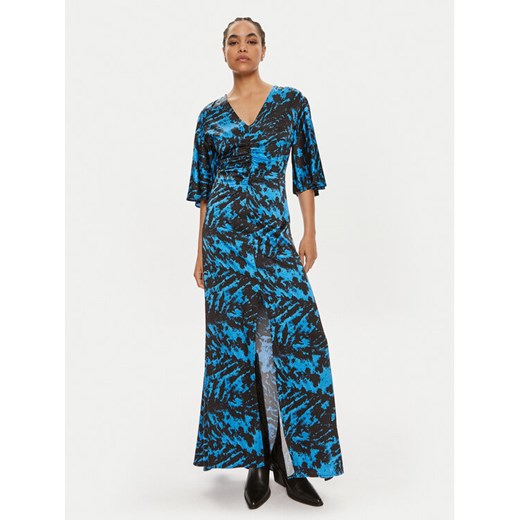 Gestuz Sukienka codzienna Blakey 10909117 Niebieski Loose Fit ze sklepu MODIVO w kategorii Sukienki - zdjęcie 182714210