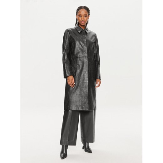 Calvin Klein Płaszcz przejściowy K20K207081 Czarny Oversize ze sklepu MODIVO w kategorii Płaszcze damskie - zdjęcie 182714214