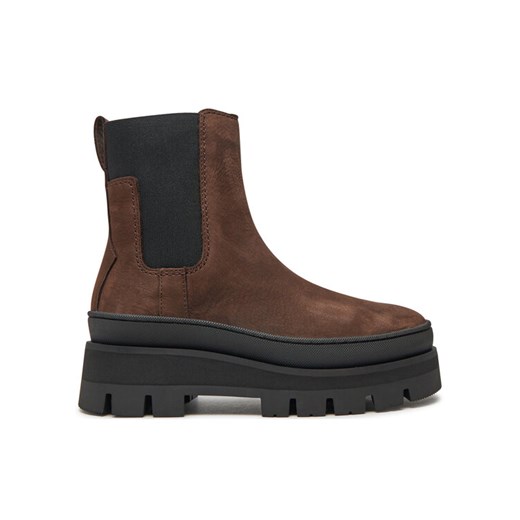 Clarks Sztyblety Orianna 2 Top 26179351 Brązowy ze sklepu MODIVO w kategorii Botki - zdjęcie 182714320