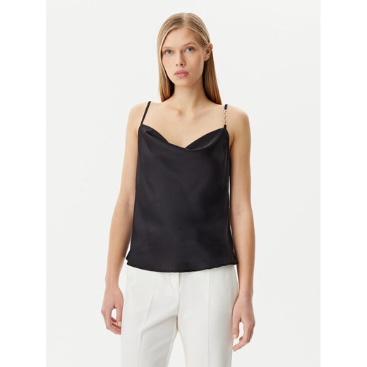 Rinascimento Top CFC0019818002 Czarny Regular Fit ze sklepu MODIVO w kategorii Bluzki damskie - zdjęcie 182714343