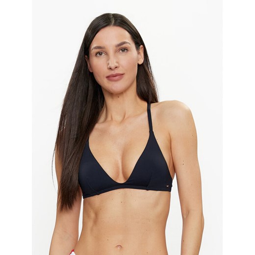 Tommy Hilfiger Góra od bikini UW0UW05374 Granatowy ze sklepu MODIVO w kategorii Stroje kąpielowe - zdjęcie 182714362