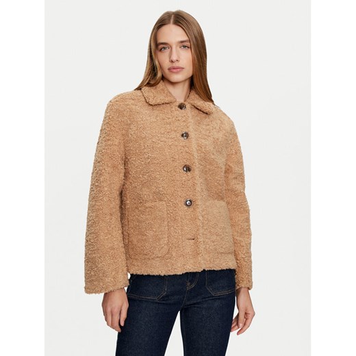 United Colors Of Benetton Kurtka przejściowa 25QFDN068 Beżowy Regular Fit ze sklepu MODIVO w kategorii Kurtki damskie - zdjęcie 182714393