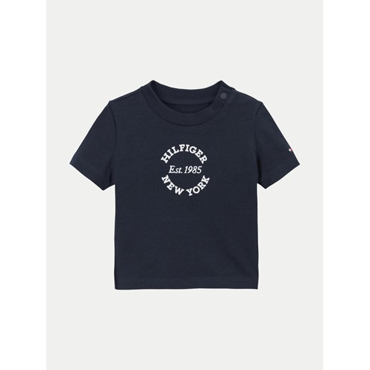 Tommy Hilfiger T-Shirt Graphic KN0KN01964 Granatowy Regular Fit ze sklepu MODIVO w kategorii T-shirty chłopięce - zdjęcie 182714403