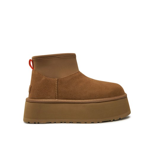 Ugg Śniegowce W Classic Mini Dipper 1168170 Brązowy ze sklepu MODIVO w kategorii Śniegowce damskie - zdjęcie 182714410