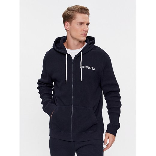 Tommy Hilfiger Bluza UM0UM03131 Granatowy Regular Fit ze sklepu MODIVO w kategorii Bluzy męskie - zdjęcie 182714412