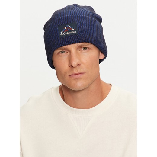 Columbia Czapka Provisions Cuffed Beanie 2092601 Niebieski ze sklepu MODIVO w kategorii Czapki zimowe męskie - zdjęcie 182714442