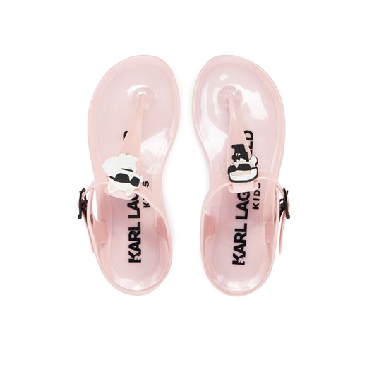 Karl Lagerfeld Kids Sandały Z30370 M Różowy ze sklepu MODIVO w kategorii Sandały dziecięce - zdjęcie 182714471
