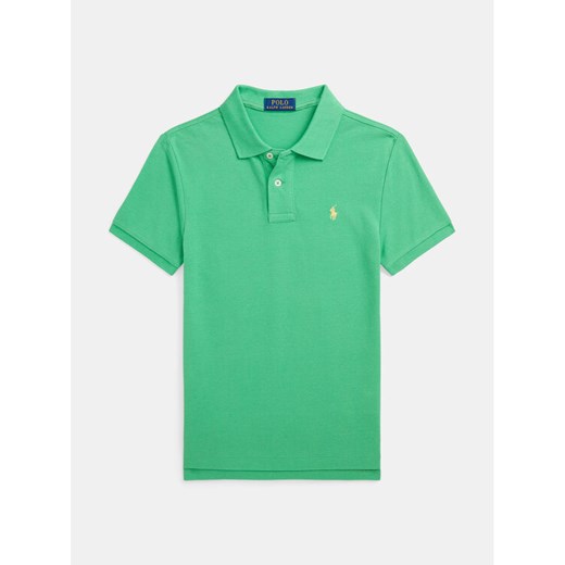 Polo Ralph Lauren Polo 323708857166 Zielony Slim Fit ze sklepu MODIVO w kategorii T-shirty chłopięce - zdjęcie 182714610
