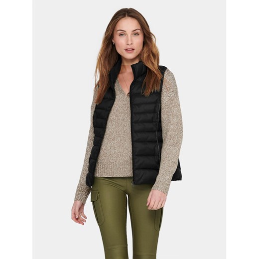 ONLY Bezrękawnik New Claire 15225157 Czarny Regular Fit ze sklepu MODIVO w kategorii Kamizelki damskie - zdjęcie 182714632