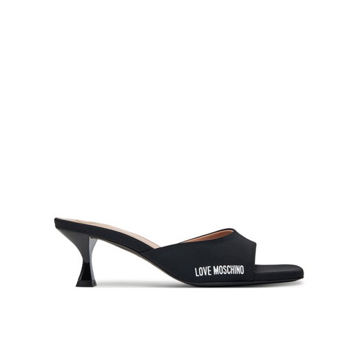LOVE MOSCHINO Klapki JA28045G0MIM0000 Czarny ze sklepu MODIVO w kategorii Klapki damskie - zdjęcie 182714633