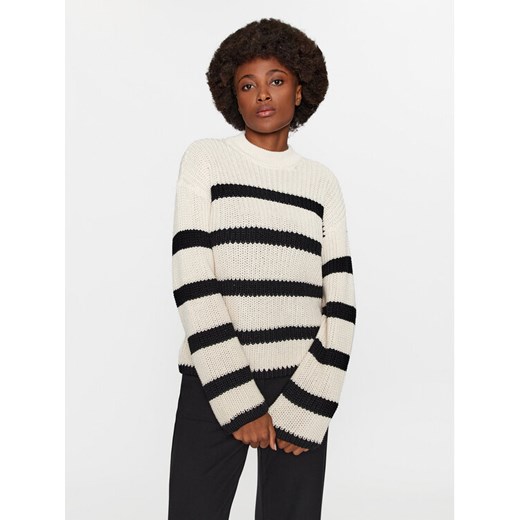 Vero Moda Sweter 10293683 Beżowy Regular Fit ze sklepu MODIVO w kategorii Swetry damskie - zdjęcie 182714661