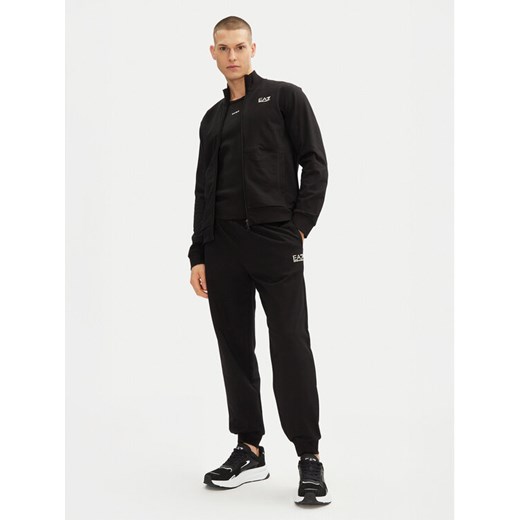 EA7 Emporio Armani Dres 7M000235 AF13512 MC156 Czarny Regular Fit ze sklepu MODIVO w kategorii Dresy męskie - zdjęcie 182714704
