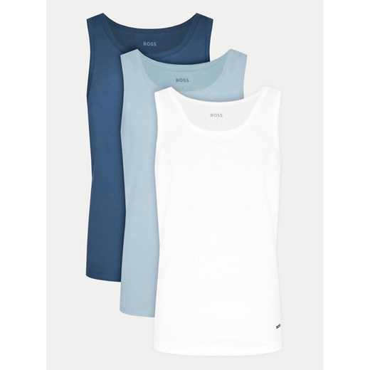 BOSS Komplet 3 tank topów 50532476 Kolorowy Regular Fit ze sklepu MODIVO w kategorii T-shirty męskie - zdjęcie 182714761