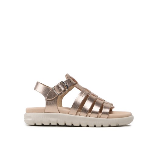 Geox Sandały J Sandal Soleima Gir J35GSB000CFC7018 M Złoty ze sklepu MODIVO w kategorii Sandały dziecięce - zdjęcie 182714763