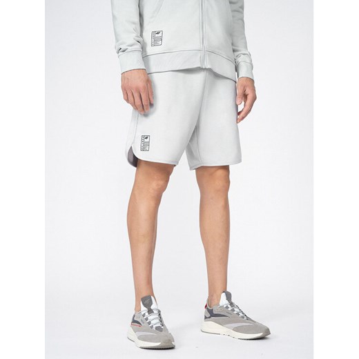 4F Szorty sportowe 4FSS23TSHOM086 Szary Regular Fit ze sklepu MODIVO w kategorii Spodenki męskie - zdjęcie 182714802