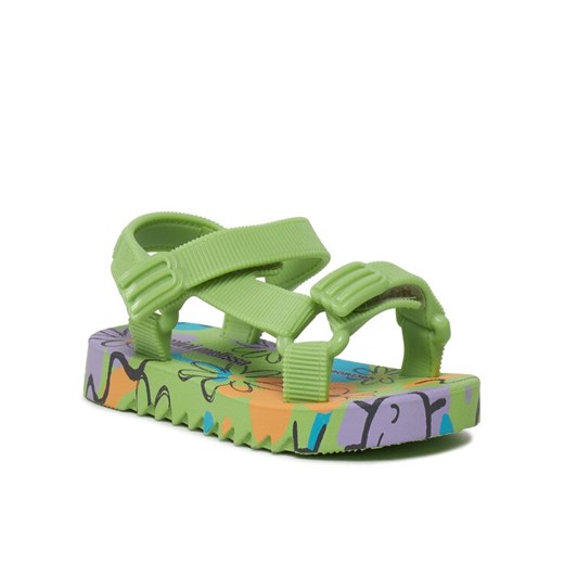 Melissa Sandały Mini Melissa Playtime Bb 35690 Zielony ze sklepu MODIVO w kategorii Sandały dziecięce - zdjęcie 182714903