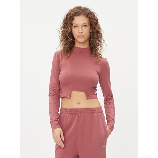 Reebok Bluzka Classics Trend IL4672 Różowy Regular Fit ze sklepu MODIVO w kategorii Bluzki damskie - zdjęcie 182714923