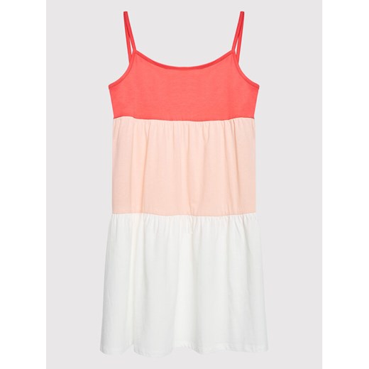 United Colors Of Benetton Sukienka letnia 30960V004 Kolorowy Relaxed Fit ze sklepu MODIVO w kategorii Sukienki dziewczęce - zdjęcie 182715041