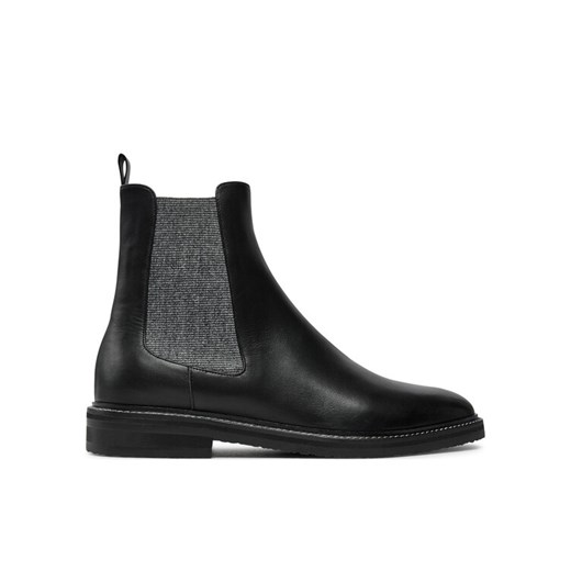 Pollini Sztyblety SA21083G1LTDG000 Czarny ze sklepu MODIVO w kategorii Botki - zdjęcie 182715053