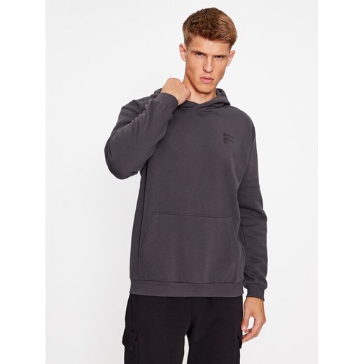 Fila Bluza FAM0485 Szary Regular Fit ze sklepu MODIVO w kategorii Bluzy męskie - zdjęcie 182715082