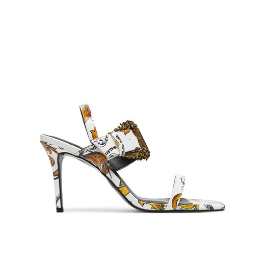 Versace Jeans Couture Sandały 78VA3S71 Biały ze sklepu MODIVO w kategorii Sandały damskie - zdjęcie 182715083
