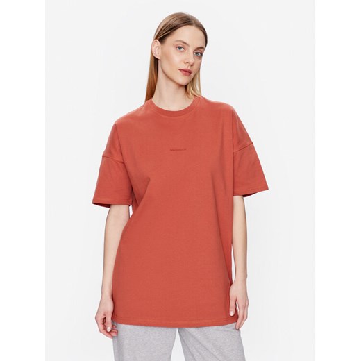 New Balance T-Shirt Athletics Nature WT23556 Brązowy Relaxed Fit ze sklepu MODIVO w kategorii Bluzki damskie - zdjęcie 182715113