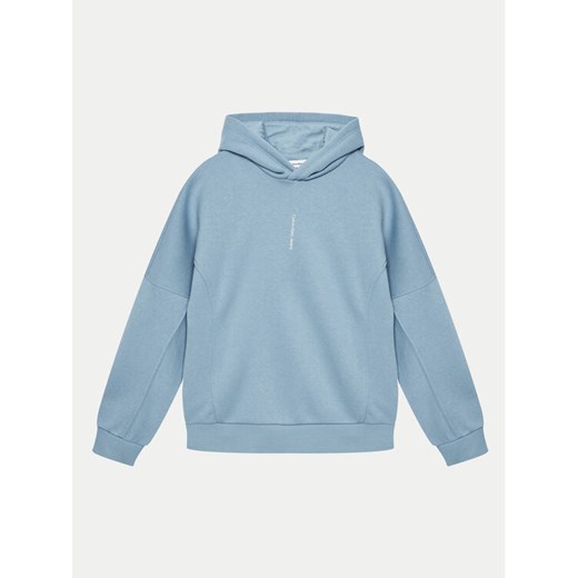 Calvin Klein Jeans Bluza Mnimalistic Logo IB0IB02134 Niebieski Regular Fit ze sklepu MODIVO w kategorii Bluzy chłopięce - zdjęcie 182715131