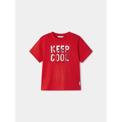 Mayoral T-Shirt 3016 Czerwony Regular Fit Mayoral 3Y MODIVO