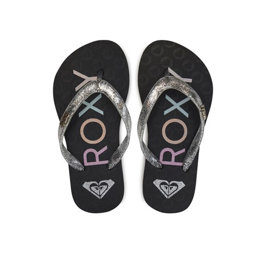 Roxy Japonki ARGL100263 Srebrny ze sklepu MODIVO w kategorii Klapki dziecięce - zdjęcie 182715251