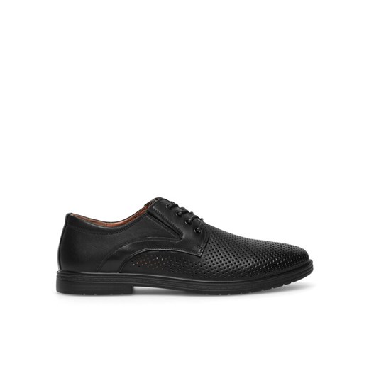 Sergio Bardi Półbuty MF1635-2 Czarny ze sklepu MODIVO w kategorii Buty eleganckie męskie - zdjęcie 182715330