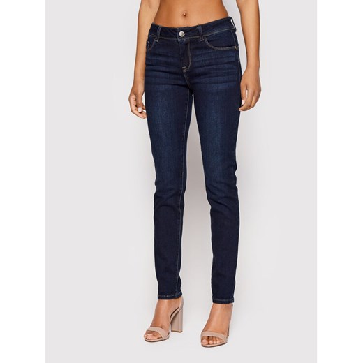 Morgan Jeansy 211-POM.P Granatowy Slim Fit ze sklepu MODIVO w kategorii Jeansy damskie - zdjęcie 182715381