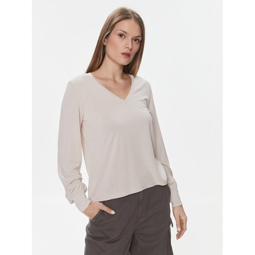 ONLY Bluzka 15310209 Écru Regular Fit ze sklepu MODIVO w kategorii Bluzki damskie - zdjęcie 182715640