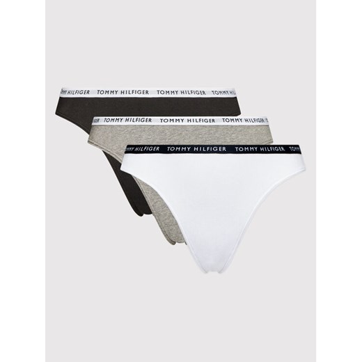 Tommy Hilfiger Komplet 3 par fig klasycznych 3p UW0UW02828 Kolorowy ze sklepu MODIVO w kategorii Majtki damskie - zdjęcie 182715664