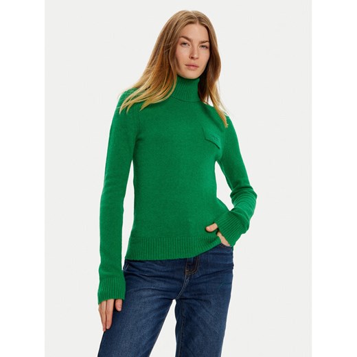 Liu Jo Golf WF4363 MA49P Zielony Regular Fit ze sklepu MODIVO w kategorii Swetry damskie - zdjęcie 182715671
