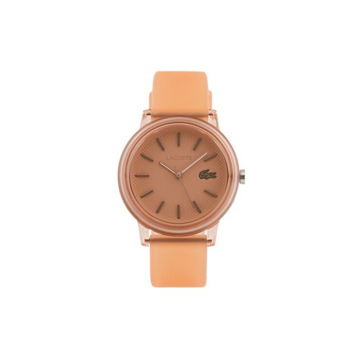 Lacoste Zegarek 12.12 2001361 Pomarańczowy ze sklepu MODIVO w kategorii Zegarki - zdjęcie 182715672