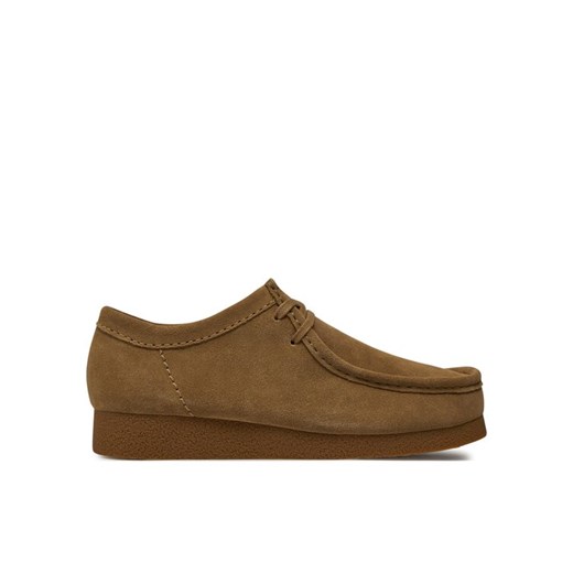 Clarks Mokasyny Wallabeeevo 26172821 Brązowy ze sklepu MODIVO w kategorii Półbuty męskie - zdjęcie 182715674