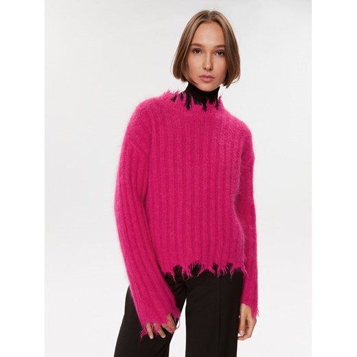 Herskind Sweter Caleb 4923970 Różowy Regular Fit ze sklepu MODIVO w kategorii Swetry damskie - zdjęcie 182715713