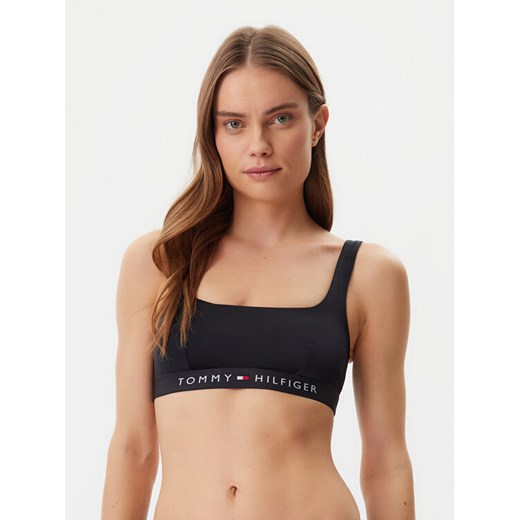 Tommy Hilfiger Góra od bikini UW0UW04108 Czarny ze sklepu MODIVO w kategorii Stroje kąpielowe - zdjęcie 182715781