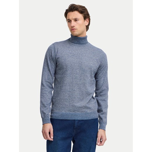 Blend Golf 20717261 Niebieski Regular Fit ze sklepu MODIVO w kategorii Swetry męskie - zdjęcie 182715824
