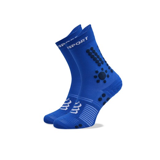 Compressport Skarpety wysokie unisex Pro Racing V4.0 Trail XU00048B Niebieski ze sklepu MODIVO w kategorii Skarpetki męskie - zdjęcie 182715883