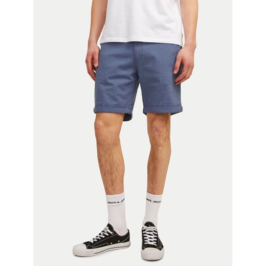 Jack&Jones Szorty materiałowe Fury 12206889 Niebieski Regular Fit ze sklepu MODIVO w kategorii Spodenki męskie - zdjęcie 182715921