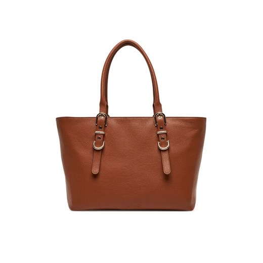 TOUS Torebka Buckles 2002189443 Brązowy ze sklepu MODIVO w kategorii Torby Shopper bag - zdjęcie 182715944