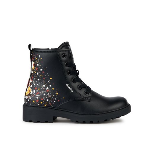 Geox Trapery J Casey Girl J2620D 000BC C9240 M Czarny ze sklepu MODIVO w kategorii Buty zimowe dziecięce - zdjęcie 182715951
