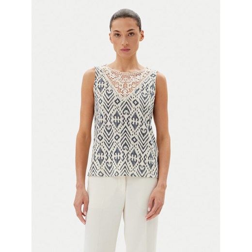 JDY Top Dodo 15296246 Écru Regular Fit ze sklepu MODIVO w kategorii Bluzki damskie - zdjęcie 182715972