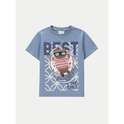 Coccodrillo T-Shirt WC4143202NWK Niebieski Regular Fit ze sklepu MODIVO w kategorii T-shirty chłopięce - zdjęcie 182715982