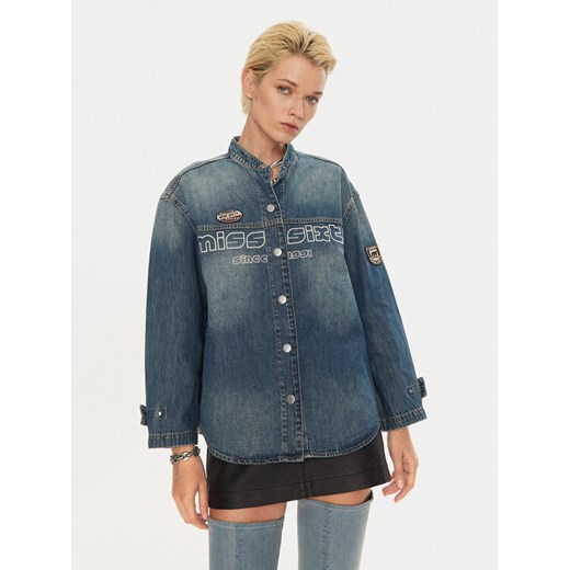 Miss Sixty Kurtka jeansowa 6L3XJ5180000 Niebieski Regular Fit ze sklepu MODIVO w kategorii Kurtki damskie - zdjęcie 182716014