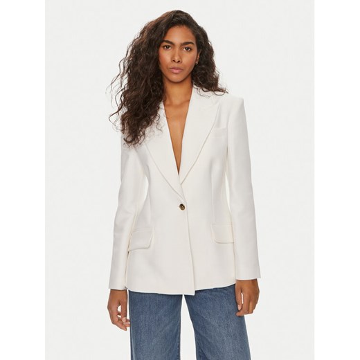 Versace Jeans Couture Marynarka 76HAQ702 Biały Slim Fit ze sklepu MODIVO w kategorii Marynarki damskie - zdjęcie 182716020