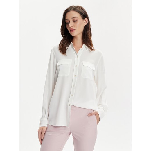 Marella Koszula Ferrara 2413111071 Biały Regular Fit ze sklepu MODIVO w kategorii Koszule damskie - zdjęcie 182716051