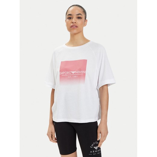 Emporio Armani Underwear T-Shirt 164829 4R255 00010 Biały Relaxed Fit L_XL MODIVO