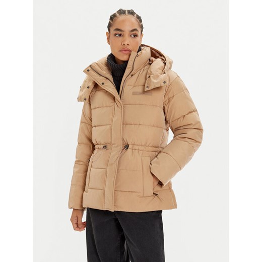 Calvin Klein Kurtka zimowa K20K207739 Beżowy Regular Fit ze sklepu MODIVO w kategorii Kurtki damskie - zdjęcie 182716242